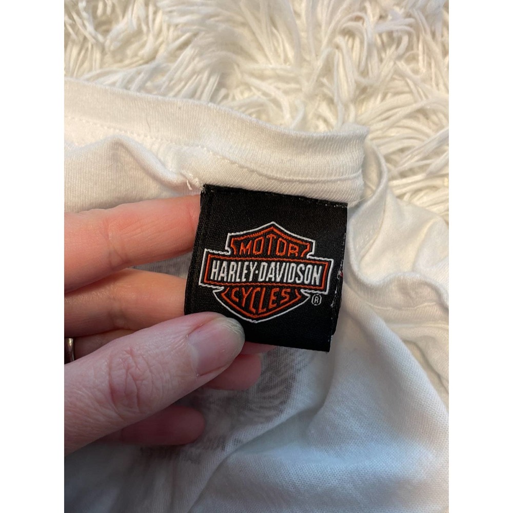 Vintage women’s Harley Davidson, white graphic T-shirt, medium - Picture 8 of 8